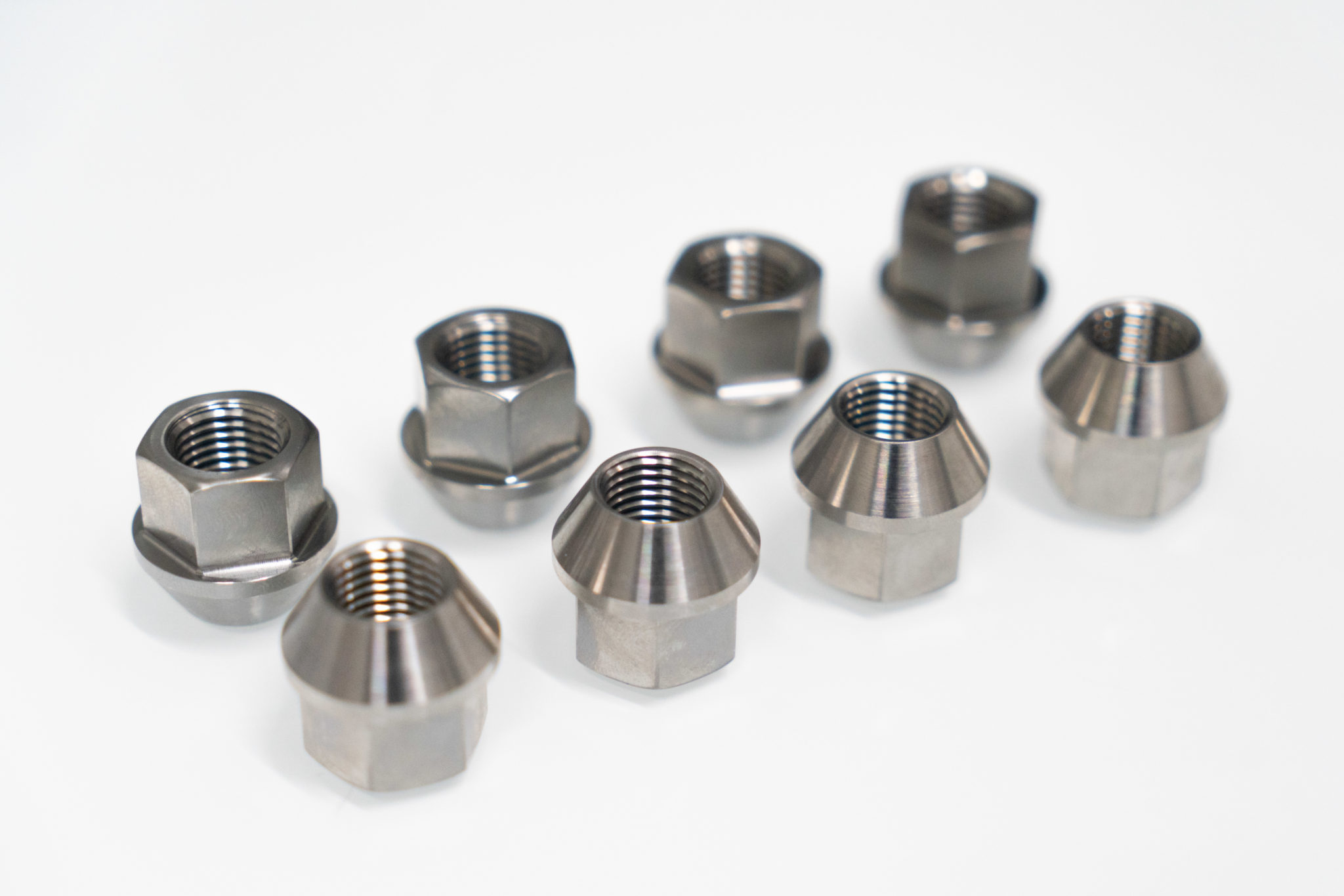 Race Style Titanium Lugnuts – Creative Werks Inc.